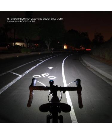 NiteRider 6780 Lumina OLED 1200 Boost Bike Light - Black | One Size - Buy Online on SooperMarket.com