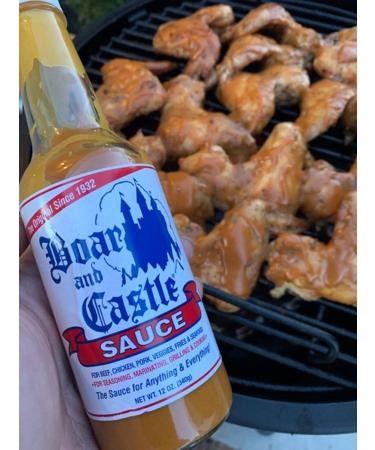 Boar and Castle  All-Purpose Condiment Sauce for hamburgers  french fries  onion rings and chicken  12 Oz (Pack of 1) 12 Ounce (Pack of 1) - Buy Online on SooperMarket.com