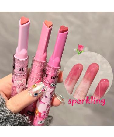 Mrettick Heart-Shaped Jelly Lipstick: Long-Lasting Moisturizing Lip Stain - Buy Online on SooperMarket.com