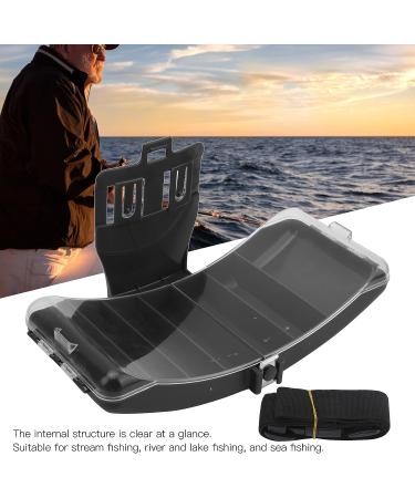 VGEBY Portable Waist Fishing Box with Belt - Grey Plastic Tackle Bait Lure Hook Organizer - Buy Online on SooperMarket.com