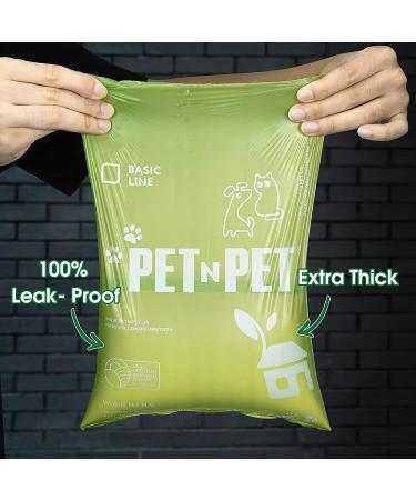 PET N PET USDA Certified 38% Biobased Dog Poop Bags 270/540 Counts - 9x13 Inches, 15 Refill Rolls - Buy Online on SooperMarket.com