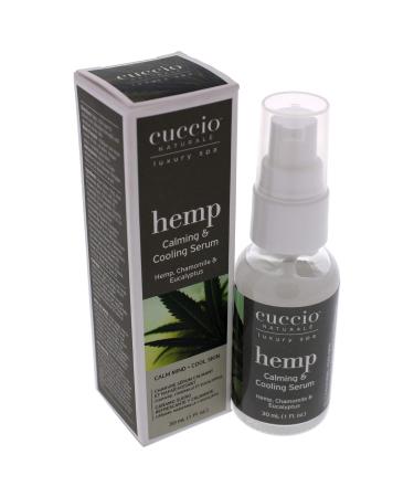Cuccio Naturale Hemp Calming Serum | Chamomile & Eucalyptus | Stress Relief & Hydration | 1 Oz - Buy Online on SooperMarket.com