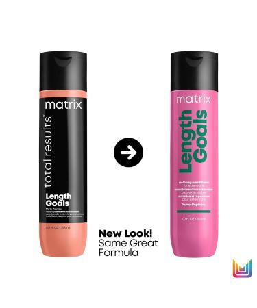 Matrix Length Goals Conditioner for Extensions - 10 Fl. Oz | Softens & Nourishes Hair, Paraben-Free, Detangling Formula for Hair Extensions & Wigs - Buy Online on SooperMarket.com