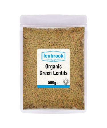Organic Green Lentils 500g | Certified Organic by Fenbrook Organic