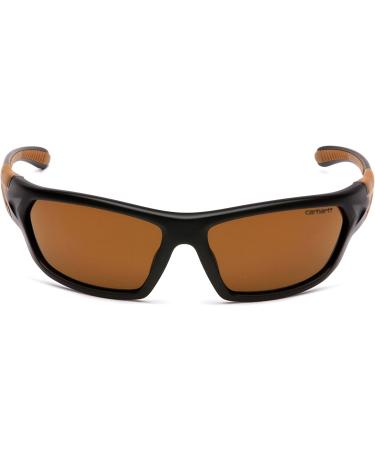 Carhartt Carbondale Safety Sunglasses - Sandstone Bronze Lens - Black/Tan - Buy Online on SooperMarket.com