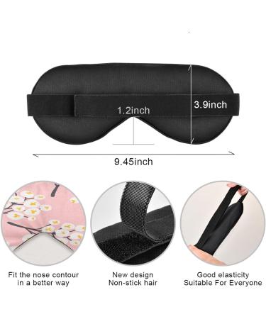 WELLDAY Cute Berry Floral Sleep Mask - Adjustable Comfort Blindfold for Men and Women - Buy Online on SooperMarket.com