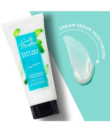 Carol's Daughter Wash Day Delight Cream Serum - Curly Hair Moisturizer, Anti-Frizz, Aloe & Glycerin, 6.8 fl oz - Buy Online on SooperMarket.com