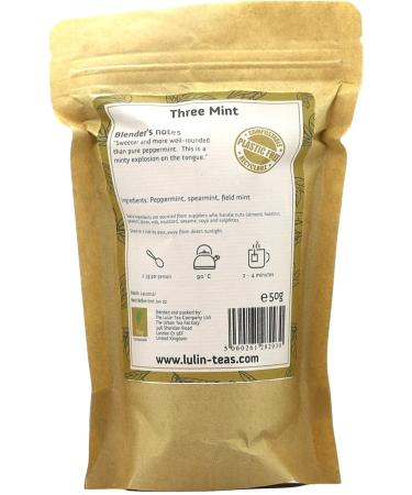 LuLin Teas Three Mint Loose Tea 50 g Loose Tea 50 g - Buy Online on SooperMarket.com