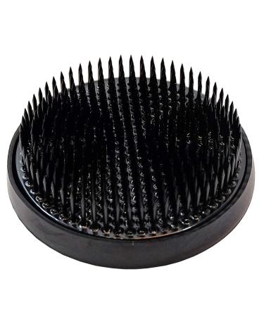 KAKURI Kenzan Flower Frog Black Large Round 3  Japanese Ikebana Flower Arrangement Supplies  Professional Flower Holder Pin Frog  Japanese Stainless Steel  Made in Japan Black 3