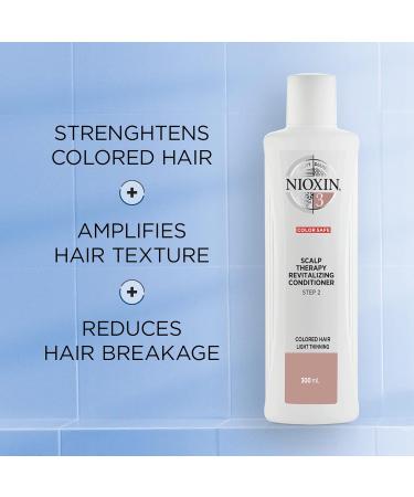 Nioxin System 3 Shampoo & Conditioner Prepack for Color Treated Hair - 33.8 fl oz with Light Thinning Pumps - Buy Online on SooperMarket.com