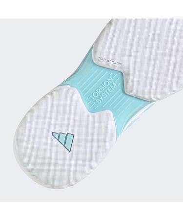 Adidas Women's Courtjam Control Tennis Shoes - Ftwr White/Bliss Blue - Size 37 1/3 EU - International Shipping Available - Buy Online on SooperMarket.com
