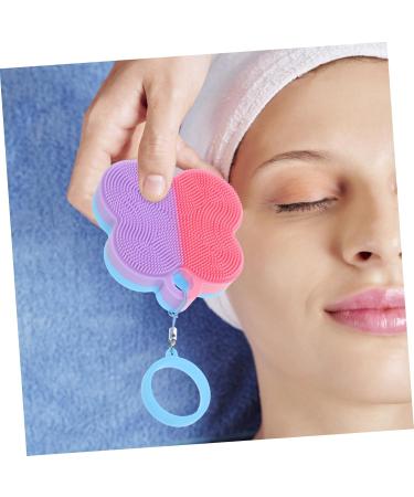KOMBIUDA Facial Cleansing Brush exfoliator Silicone Brush for face Silicone Facial Cleansing Brush face wash Brush Silicone face Scrubber for Women face Brush Bath Brush Silica Gel The face 7x7cm As Shown - Buy Online on SooperMarket.com