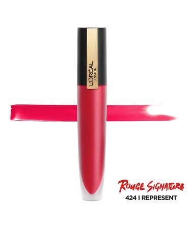 L'Oreal Paris Rouge Signature Matte Lip Stain 0.23 Fl Oz - Long Lasting Lip Color - Buy Online on SooperMarket.com