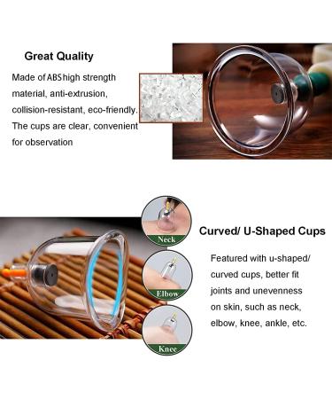 12 Cups Cupping Therapy Sets with Pump Vacuum Professional Chinese Cupping Set for Body Massage Muscle Joints Pain Relief Physical Therapy - Buy Online on SooperMarket.com