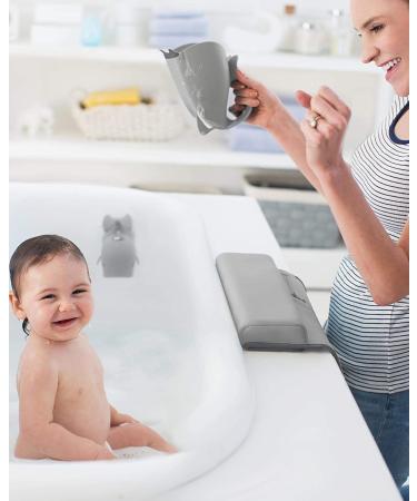 Skip Hop Moby Baby Bath Essential Set - Grey 4 Piece Set - Buy Online on SooperMarket.com