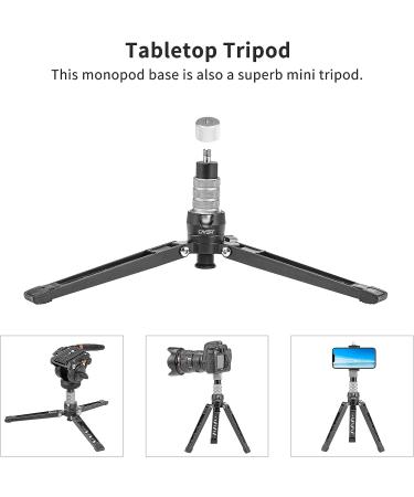 Cayer CF34 Carbon Fiber 71 Video Monopod Kit with Fluid Head and Folding Base - DSLR & Camcorder Telescopic Monopod Set - Buy Online on SooperMarket.com