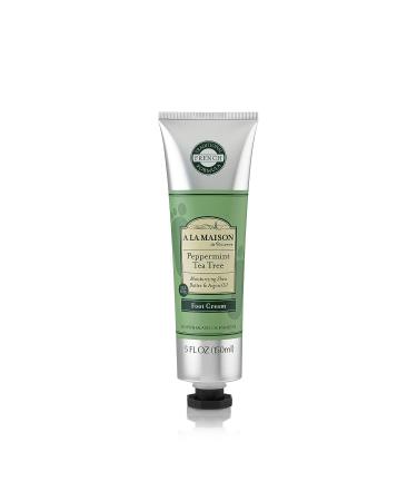 A LA MAISON Peppermint Tea Tree Foot Cream Lotion - French Natural Hand & Foot Lotion (5 oz) Rosemary Lavender, Peppermint Tea Tree - Buy Online on SooperMarket.com