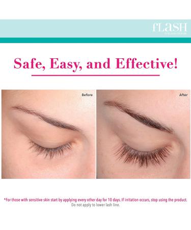 Get Longer-Looking Lashes with fLASH Eyelash Serum - Shop Now! - Buy Online on SooperMarket.com