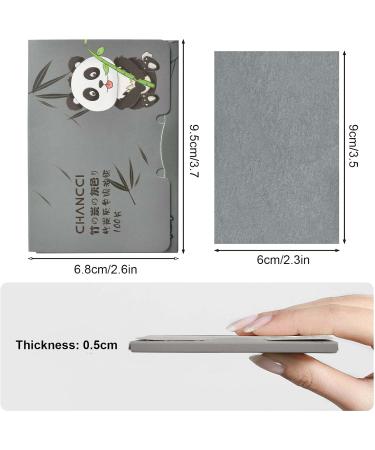 Rapidbok Blotting Paper - 200 Leaves Oil Control Sheets for Oily Skin | Gray Oil Absorbing Towels - Buy Online on SooperMarket.com