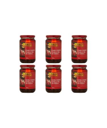 Lee Kum Kee Chiu Chow Chilli Oil Sauce 355g (6 Jars Bundle) by CNMART