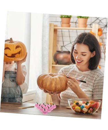 HOMSFOU 24 Pcs Artificial Pumpkin Foams Pumpkins Props Halloween Decoration Halloween Pumpkin Decor Halloween Centerpiece Pumpkin Ornaments Pink Pumpkins Fake Pumpkin Household - Buy Online on SooperMarket.com