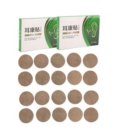 Tinnitus Relief Patch 20Pcs Men Women Tinnitus Relief Treatment Patches for Hearing Loss and Ear Pain Relief