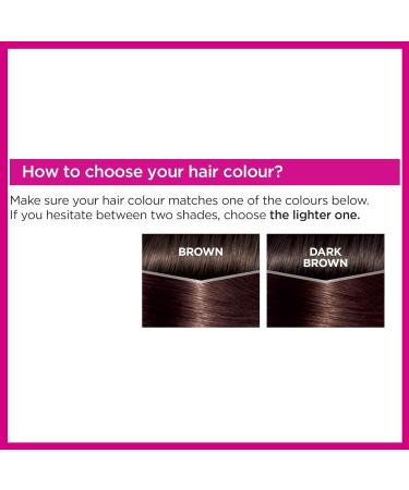 L'Oreal Paris Ammonia-Free Semi-Permanent Hair Dye 400 Dark Brown Glossy Hair Colour 28 Shampoos Casting Cr me Gloss - 1 Application - Buy Online on SooperMarket.com