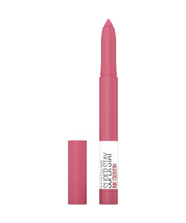Maybelline Super Stay Ink Crayon Lipstick Makeup  Precision Tip Matte Lip Crayon with Built-in Sharpener  Longwear Up To 8Hrs  Keep It Fun  Rosey Nude Pink  1 Count KEEP IT FUN 0.04 Ounce (Pack of 1)