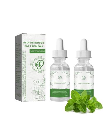 ARSICOR Organic Herbal Drops Natural Organic Herbal Drops Ear Care Drops for Relieves Relieves of Tinnitus Congested Ears Improves Hearing (2PCS)