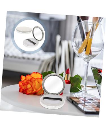 PACKOVE Body Mirrors 2pcs Box Loose Powder Box Makeup Containers Empty Cushion Compact Case 5g Powder Case Foundation Box 7.5x7.5cm Colorful - Buy Online on SooperMarket.com