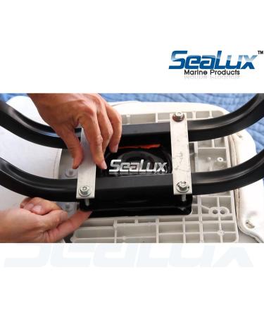 SeaLux Universal Heavy Duty 360 Seat Swivel Base 6x6 Mount Plate for Bar Stool, Chair, Boat, or Van Pilot Seat - Buy Online on SooperMarket.com