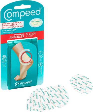 COMPEED Pansements Ampoules Moyen Format (5 pansements) - Buy Online on SooperMarket.com