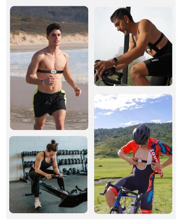 IGPSport HR40 Heart Rate Monitor - Bluetooth & Ant+ Chest Strap & Bracelet IP67 Waterproof Accurate Heart Rate Tracking for Cycling & Fitness - Buy Online on SooperMarket.com