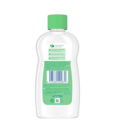 Johnson & Johnson Baby Oil Aloe Vera 200ml - Perfect for Massaging & Skin Care - 1 Pack - Buy Online on SooperMarket.com