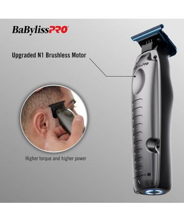 BaBylissPRO FXONE LO-PROFX Cordless Clippers & Trimmers | Professional Gray Battery Trimmer - International Shipping Available - Buy Online on SooperMarket.com