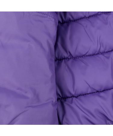 Kids Winter Hooded Puffer Jacket - Purple, 4-5 Years | Toddler Waterproof & Lightweight Coat for Boys & Girls - Buy Online on SooperMarket.com