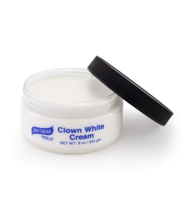 Graftobian - Clown White Creme Foundation  8 oz.