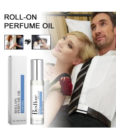 Perfume for Men Valentine's Day Sale Rose Perfume Oil Pheromone Perfume for Men Roll on Perfume Oil Portable Perfume for Male (1 Pcs) - Buy Online on SooperMarket.com