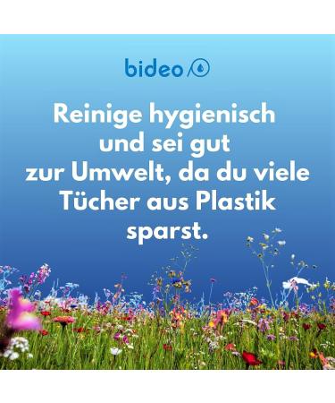Bideo Wet Cloth Spray 50ml - Eco-Friendly Toilet Paper Cleaner | Hygienic & Refreshing 6-Pack Set - Buy Online on SooperMarket.com