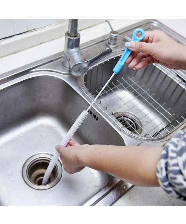 70cm/27.56'' Hair Drain Clog Remover Tool Drain Cleaner Sticks Bendable Sewer Cleaning Tools for Preventing Clogs Toilet Drain Clog Remover Hair Toilet Cleaning Tool - Buy Online on SooperMarket.com