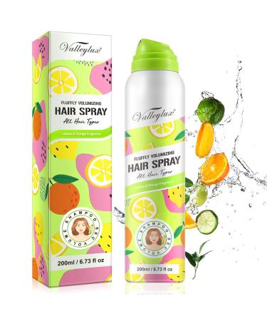 Dry Shampoo for Women - Dry Shampoo Powder Travel Size Dry Shampoo for Instantly Absorb Oil & Refresh Hair Non Aerosol Volumizing Brunette Dry Shampoo for All Hair Types Benzene-Free 200ml/6.73oz