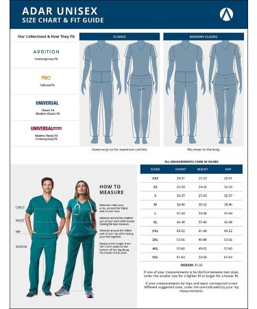 Adar Universal Unisex Scrubs - Drawstring Scrub Set in Medium Black - Buy Online on SooperMarket.com