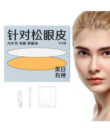 Veeteah Eyelid Tape for Hooded Eyes Invisible | Waterproof Droopy Eyelid Lifter Waterproof Eyelid Tape - Professional Droopy Eyelid Solution Comfortable Eye Lid Contour Stickers for Natural Look
