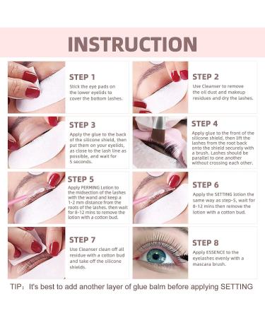 PERMANIA Eyelash Perm Kit & Brow Lamination Set - DIY Salon Quality with Gentle Formula - Buy Online on SooperMarket.com