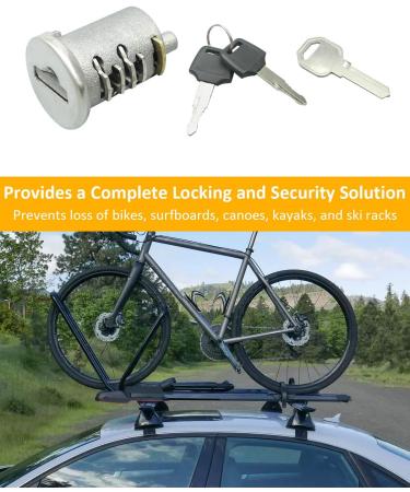 Yakima SKS Car Rack Lock Cylinders - 4 Pack Replacement Cores with Keys and Control Key - Buy Online on SooperMarket.com