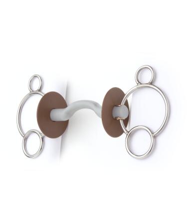 Beris bit 3-ring with tongue bar movable 120mm soft