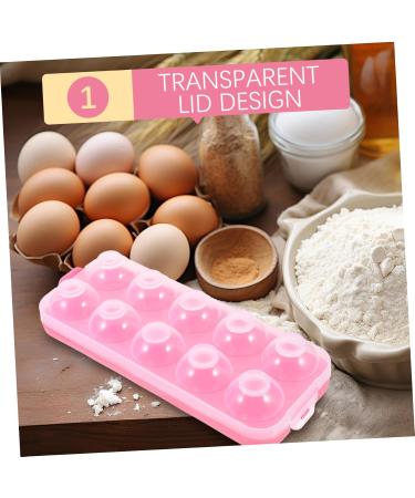 OSALADI Serving Tray 2pcs Egg Tray Egg Holder Storage Box Refrigerator Container Refrigerator Egg Tray - Buy Online on SooperMarket.com