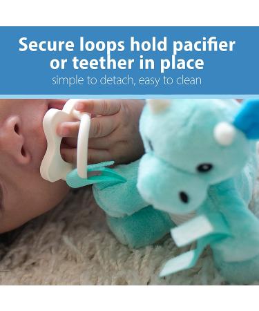 Dr. Brown's Baby Pacifier 0-6m with Soft Lovey Sloth and Teether - Pink - Buy Online on SooperMarket.com