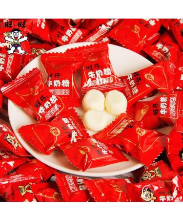 Wangzai Wangzai Milk Candy Childhood Flavor Toffee Small Gift Snacks Chinese Specialty Want Want Milk Soft Candy 17.7 Oz (500 G) (17.7 Oz(Pack of 1)) - Buy Online on SooperMarket.com