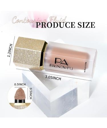 PASNOWFU Liquid Contour Soft Cream Makeup for Face Shaping - Medium Shade - Buy Online on SooperMarket.com
